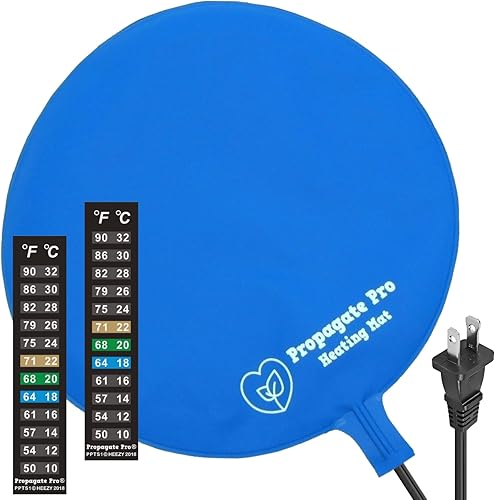 Almohadilla de calor para cerveza casera y fermentación de cerveza y vino de 120 VCA 12 o 25 vatios segura para fermentadores de plásticovidrio y