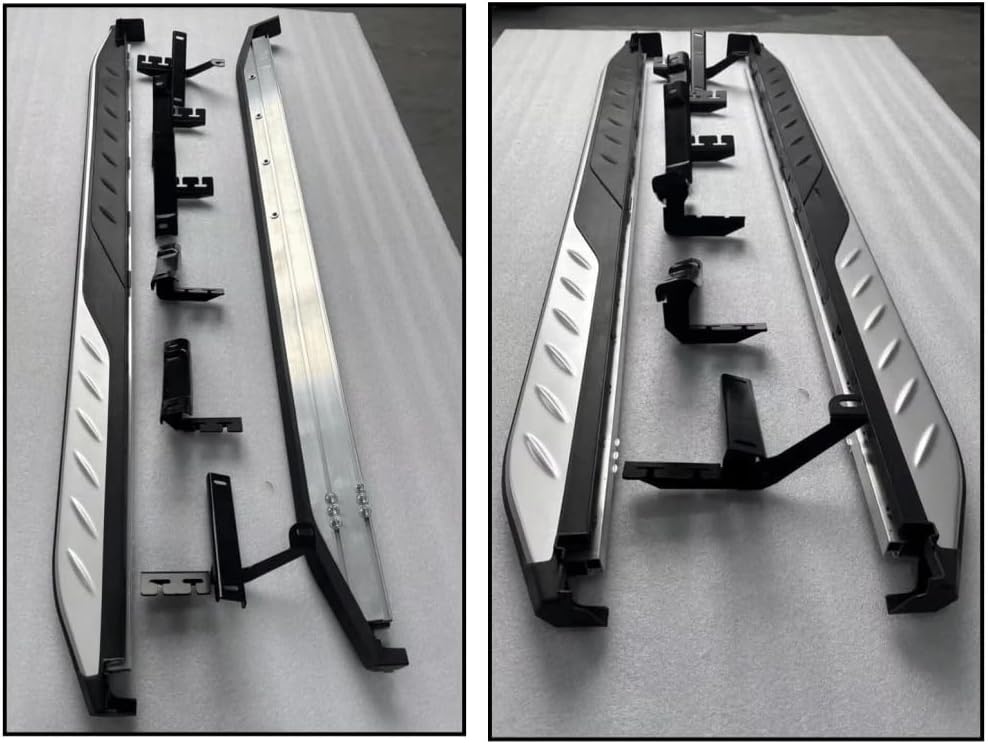 Running Boards Compatible with Toyota RAV4 RAV-4 2019-2024 Side Steps 2Pcs Pedal Board&Brackets,Max Load 500LBS Aluminum