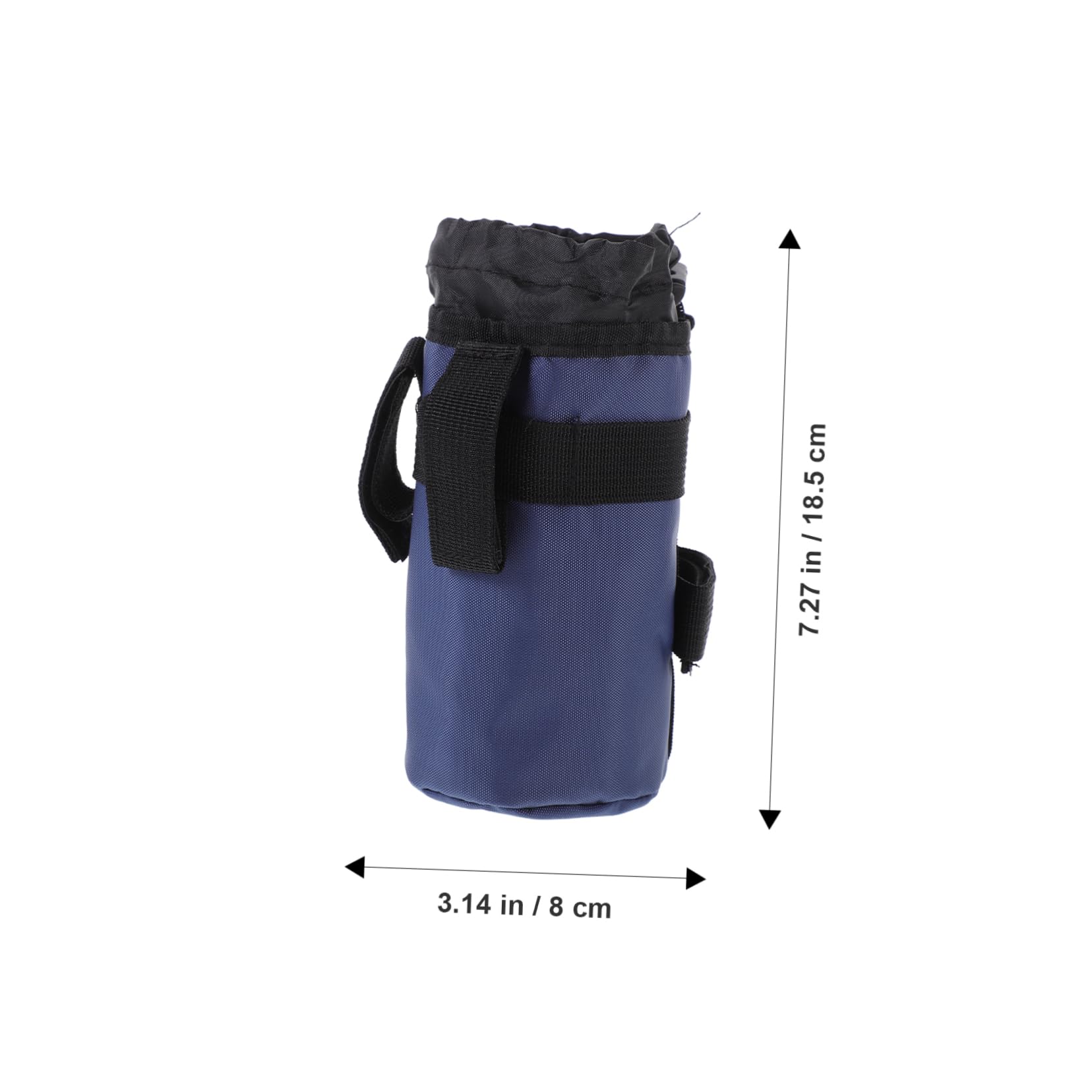 TOYANDONA 4 Piezas Bolsa de Botella de Bicicleta Soporte para hervidor de Bicicleta Ciclismo pava Bolso Portador para Botella de Agua Porta Bebidas para Bicicleta Papel de Aluminio Gris