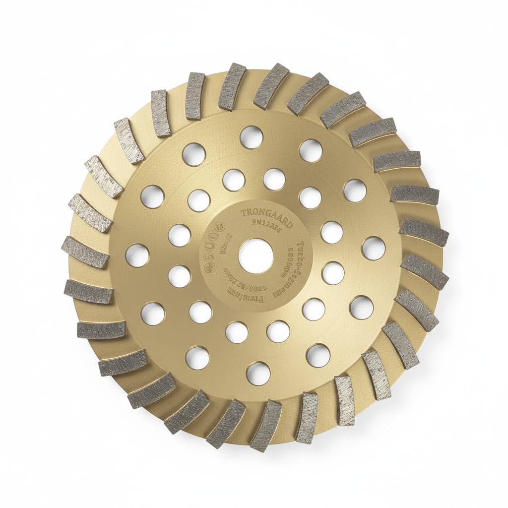TRONGAARD Disque abrasif diamanté 230 mm 22,23 mm 30 mm