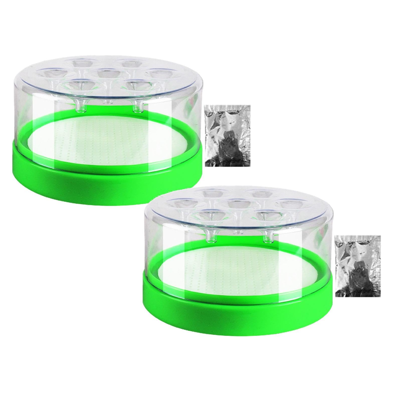 Fly Traps Indoor for Home Use, Reusable Non-electric Fly Trap (A*2Pc)