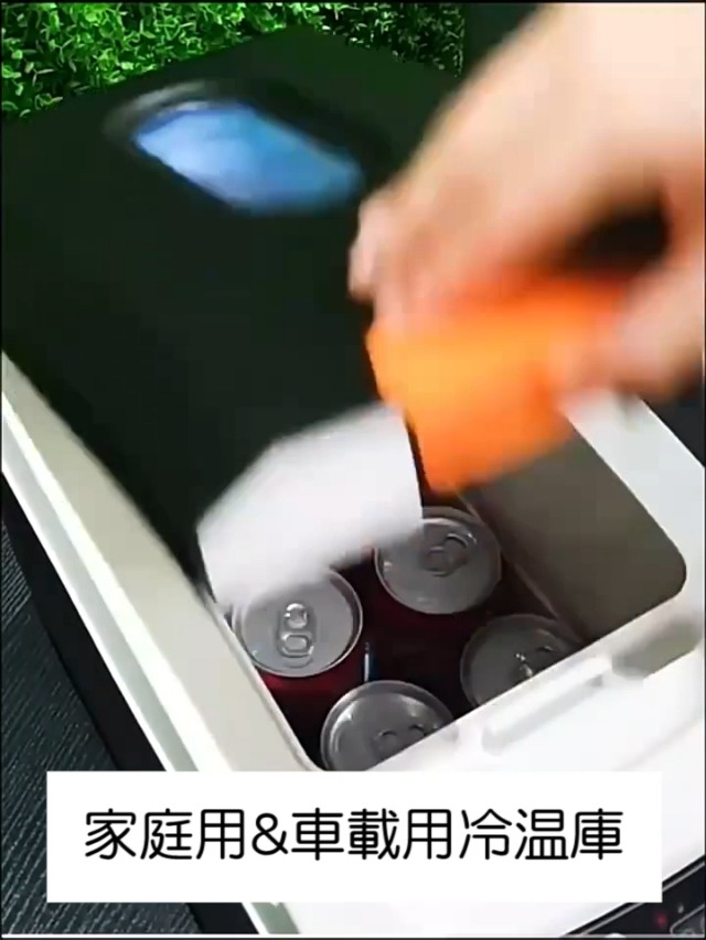 Amazon | 10L車用冷蔵庫 冷温庫 -10℃～65℃ 周囲温度より22℃低い DC12V