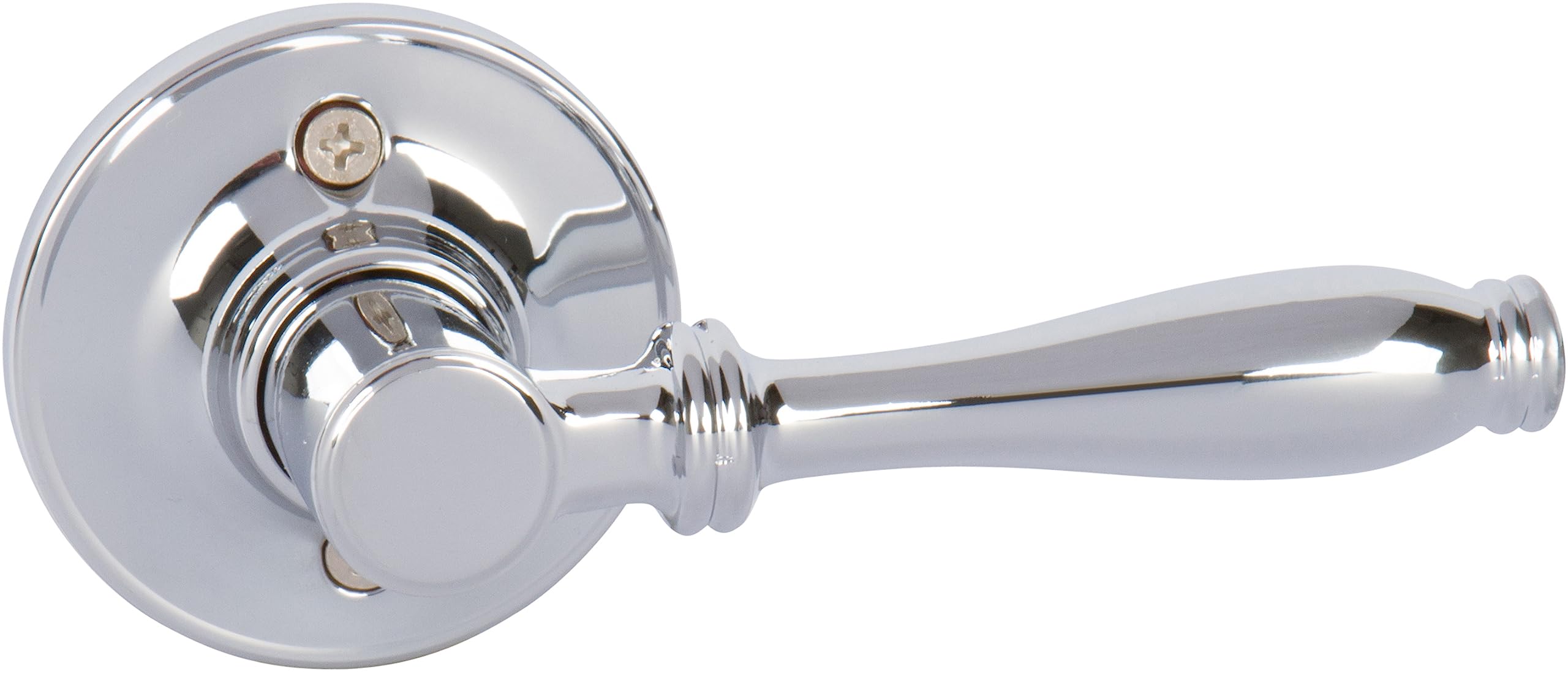 Delaney Callan Hardware Silona Dummy Door Handle, Fits Doors 1-3/8 to 1-3/4 in. Thick, Polished Chrome Finish – Reversible Handed Decorative Door