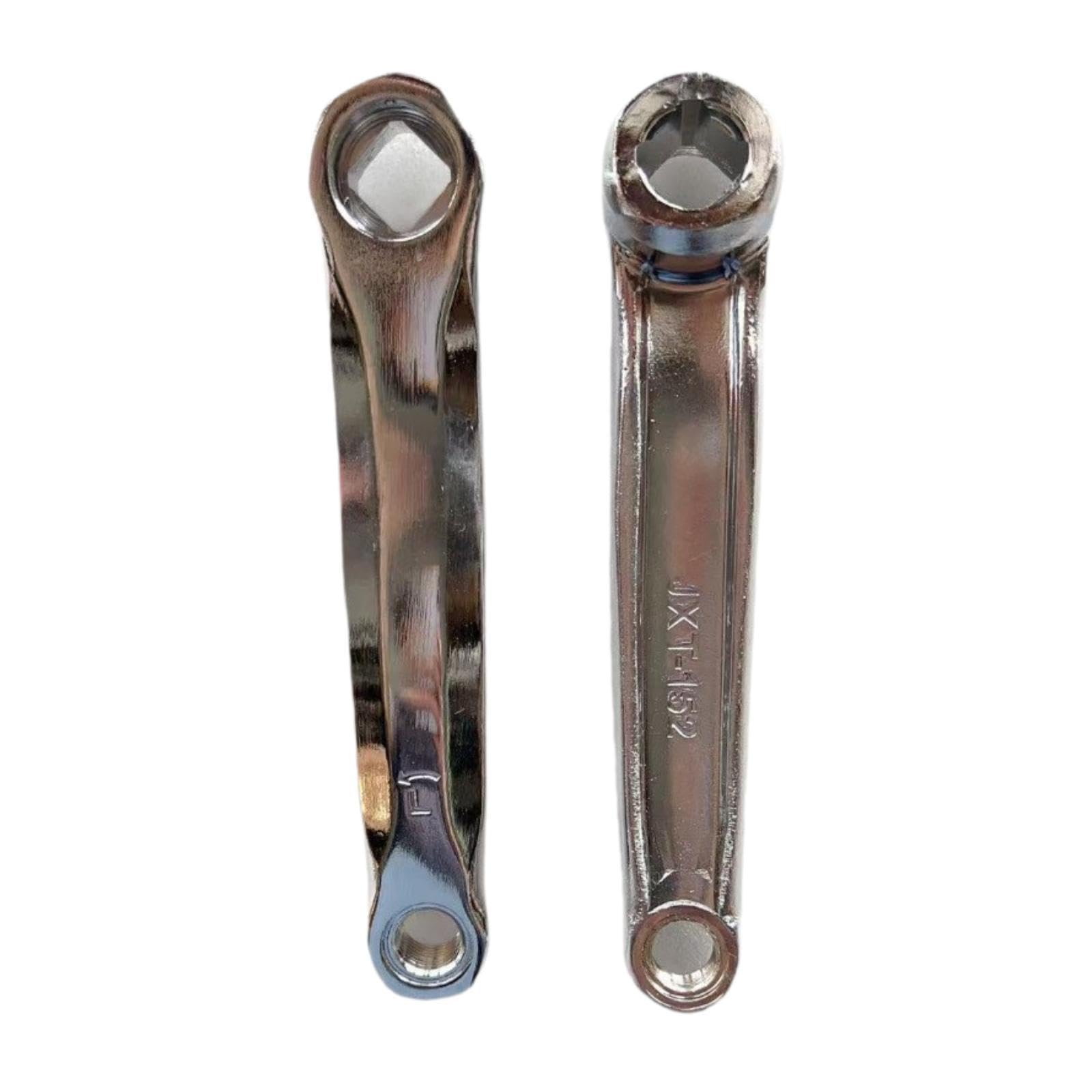 2 Pezzi Braccio Pedivella Bici Accessori Ricambio Set Pedivelle Metallo Compatibile con Cyclette da Allenamento Adatto per Riparazione Palestra Casa