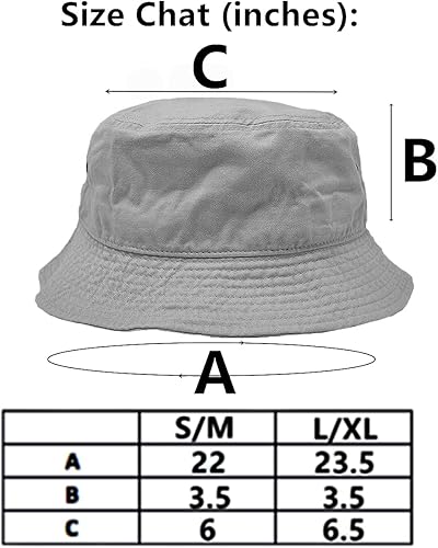 Miniatura 6 de Glory Max Sombrero de cubo unisex de color sólido 100% algodón, sombrero de ala pequeña, plegable, para viajes, verano, playa