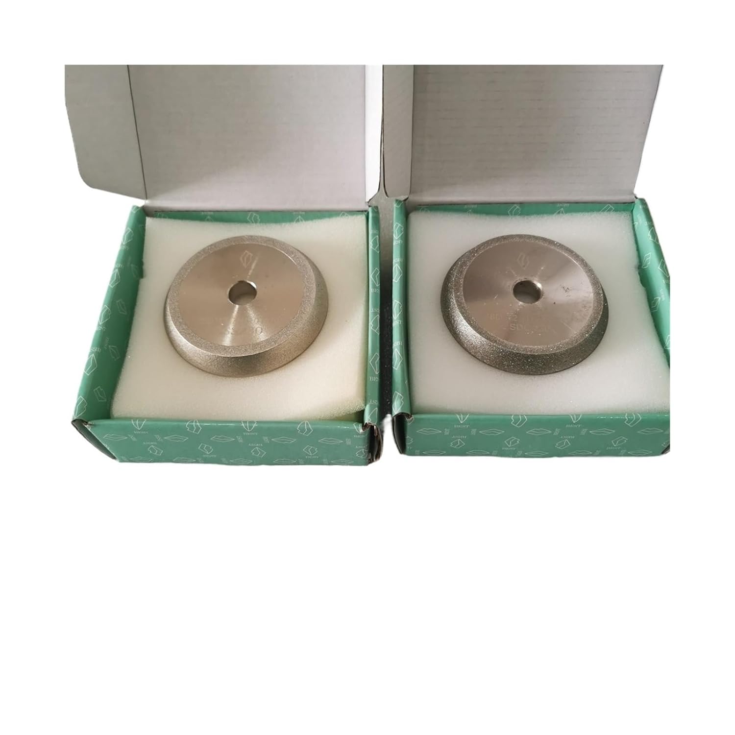 Compatible for CBN SDC Diamond Grinding Wheel for 13-Type Drill Sharpening Grinding Machine Drill Bit Sharpener/Grinder 60 Angle 78 * 12.7 * 10 Mm(SDC)