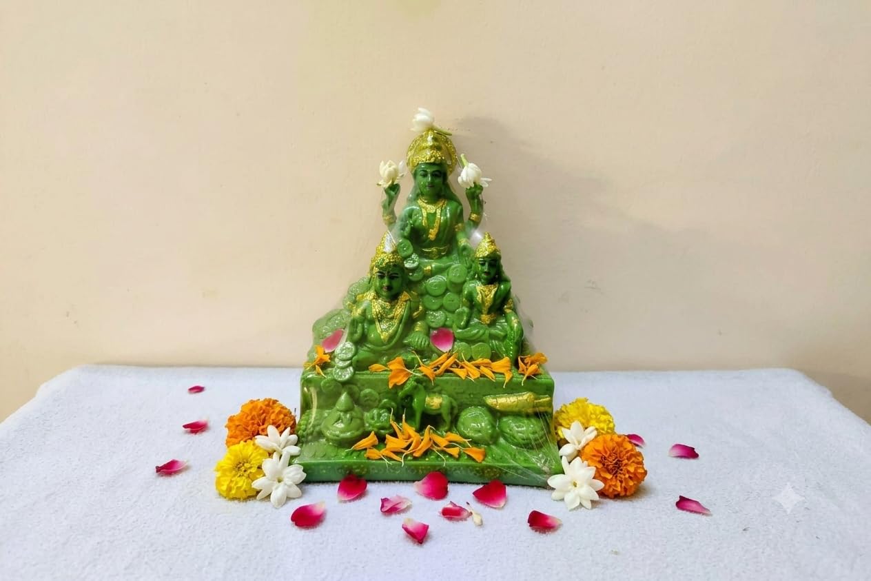 Lakshmi & Kuber Statue - Wealth & Prosperity Gift -8