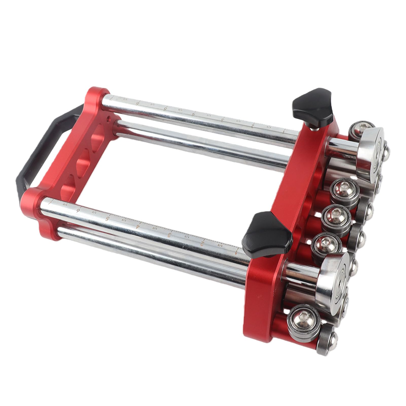 Fockety Rodillo Para Chapa Metálica, Dobladora de Metal de 2 Estaciones, Herramientas Para Techos Metálicos Con Rango de Doblado de 0 a 100° Para Doblados de 7 mm a 180 mm