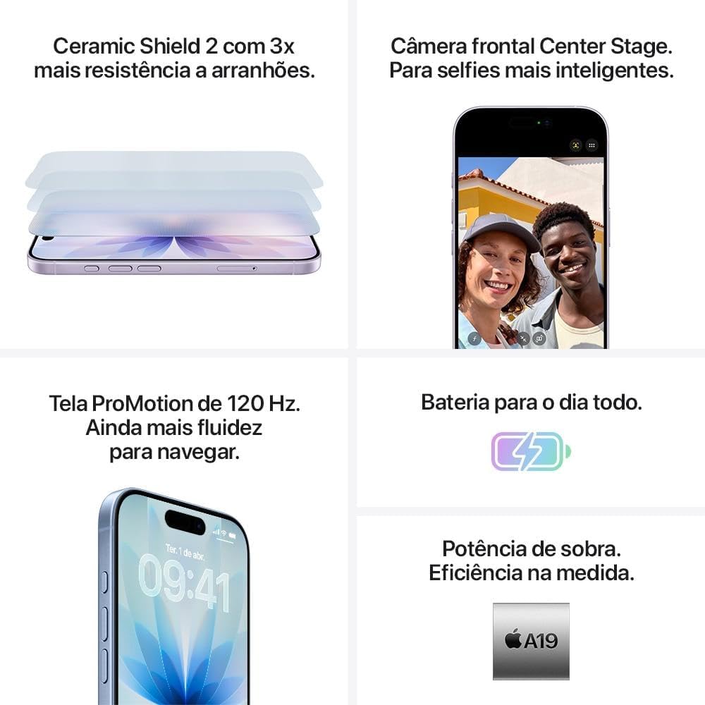 Apple iPhone 17 de 256 GB — Preto