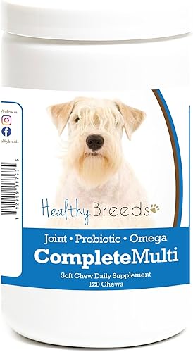 Miniatura 8 de Healthy Breeds Pug todo en uno multivitamínico suave masticable 120 unidades