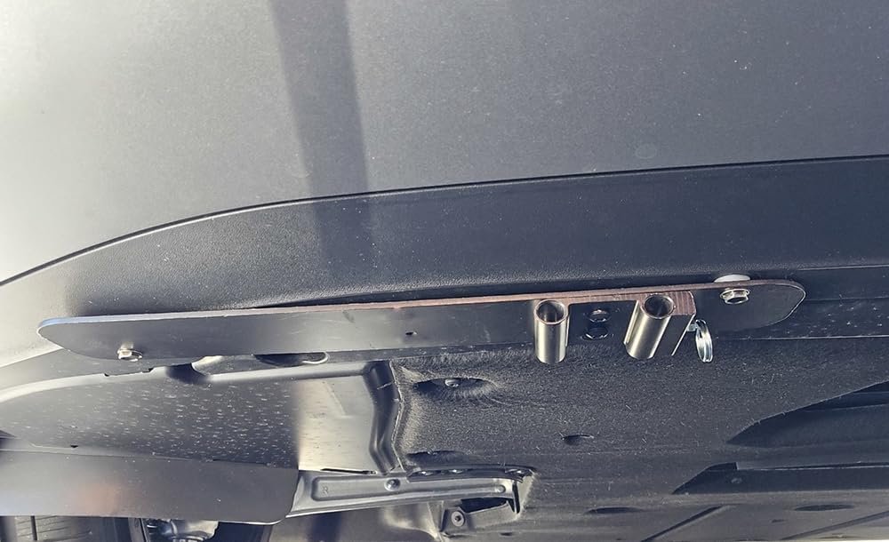 STO N SHO Front License Plate Bracket Compatible with 2024-2026 Porsche Macan Electric-Without Off Road Fascia