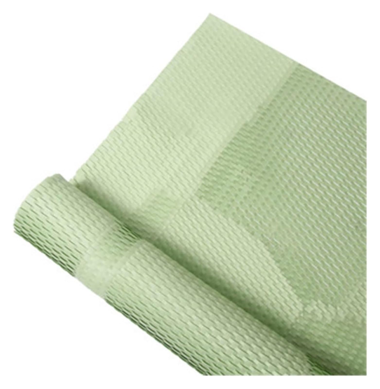 Papier pakowy o strukturze plastra miodu, Rolka papieru opakowaniowego o strukturze plastra miodu, wielokolorowa, 50 cm x 1-9 M(White,W50cm X L9M)