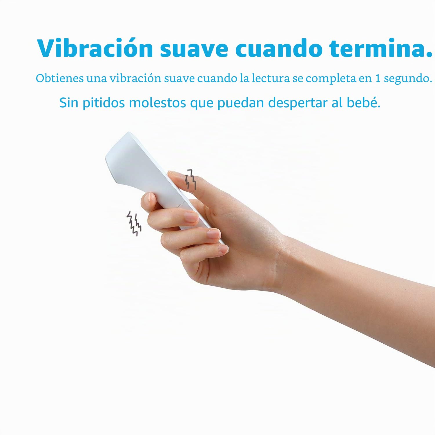 iHealth Termómetro infrarrojo sin contacto para la frente, termómetro infrarrojo adulto para adultos y niños, termómetro digital de fiebre infrarroja, termómetro para niños y bebés