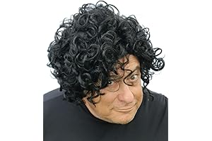 Prince Awesome Curly Costume Wig
