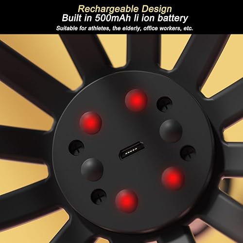 Miniatura 5 de Masajeador eléctrico para el cuero cabelludo, masajeador de cabeza de 360 grados, masajeador de cabeza de mano, rascador para relajación profunda,