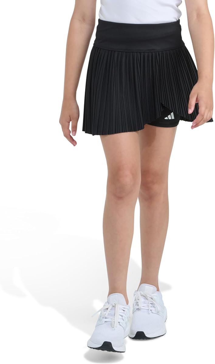 Girls Woven Pleated Skort