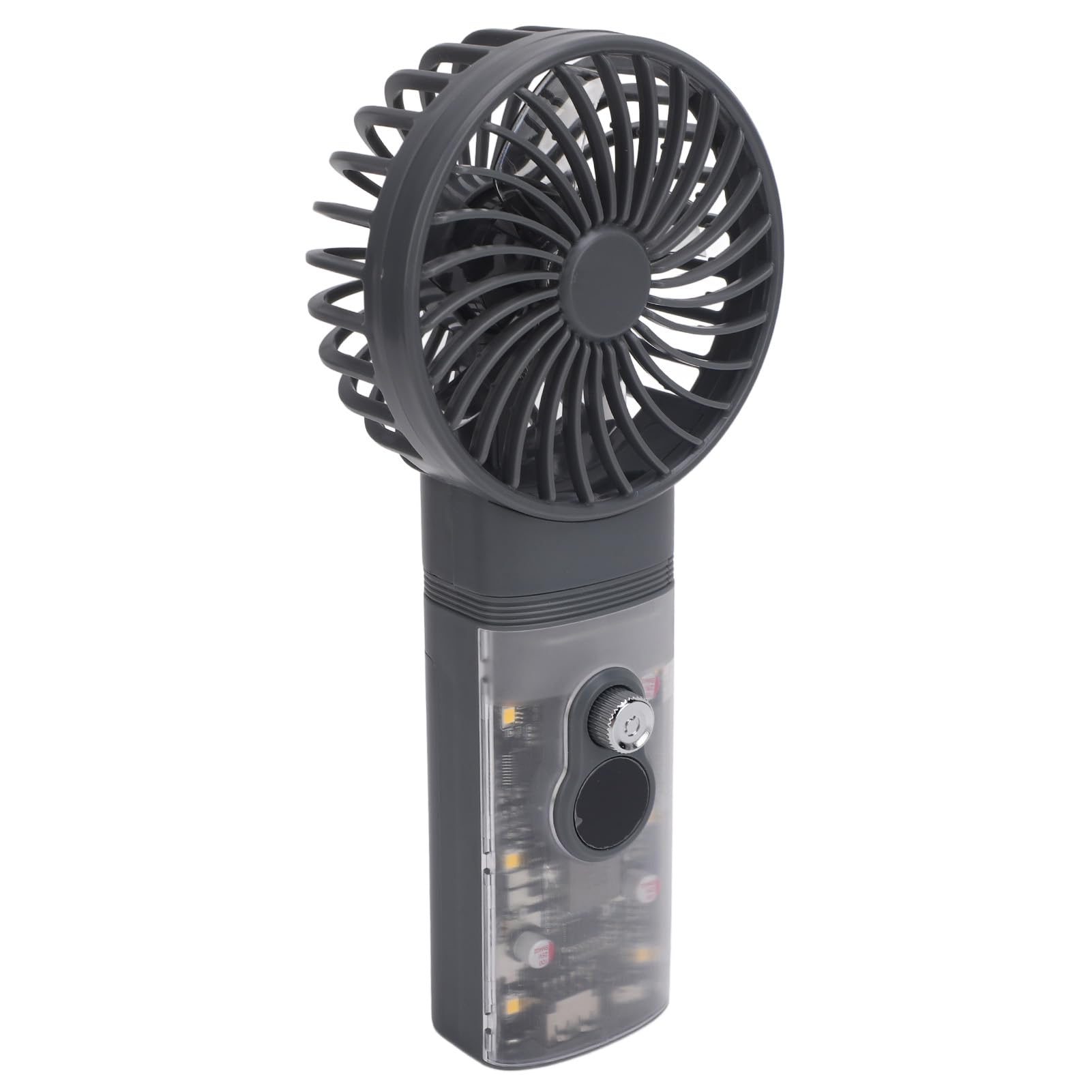 Rengue Soffiatore Elettrico Ad Aria, 2 in 1 Jet Fan Blower 150000 RPM, Aria Compressa Ricaricabile 10000mAh con Controllo Velocità a Manopola 1-30 Marce, LED Light per Pulizia Computer