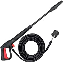 Replacement Pressure Washer Spray Gun with Variable Jet Lance & 10 m Hose, Compatible with Some of Black & Decker, AR Blue Clean, Michelin, Stanley, Bosch, Makita, Mac Allister High Pressure Cleaners