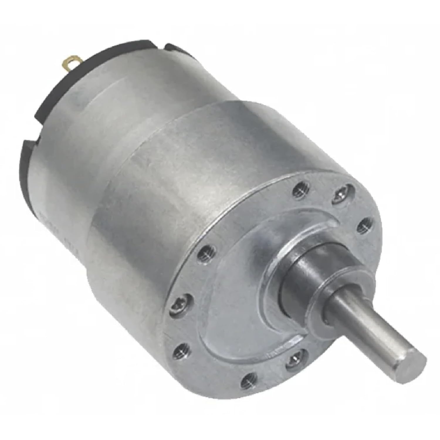 JGB37-520 DC Gear Motor, 20kgf.cm Torque, 6mm D Shaft, Permanent Magnet, Brush Commutation, Drip-Proof, for Robots and Home Appliances (319rpm 12V)