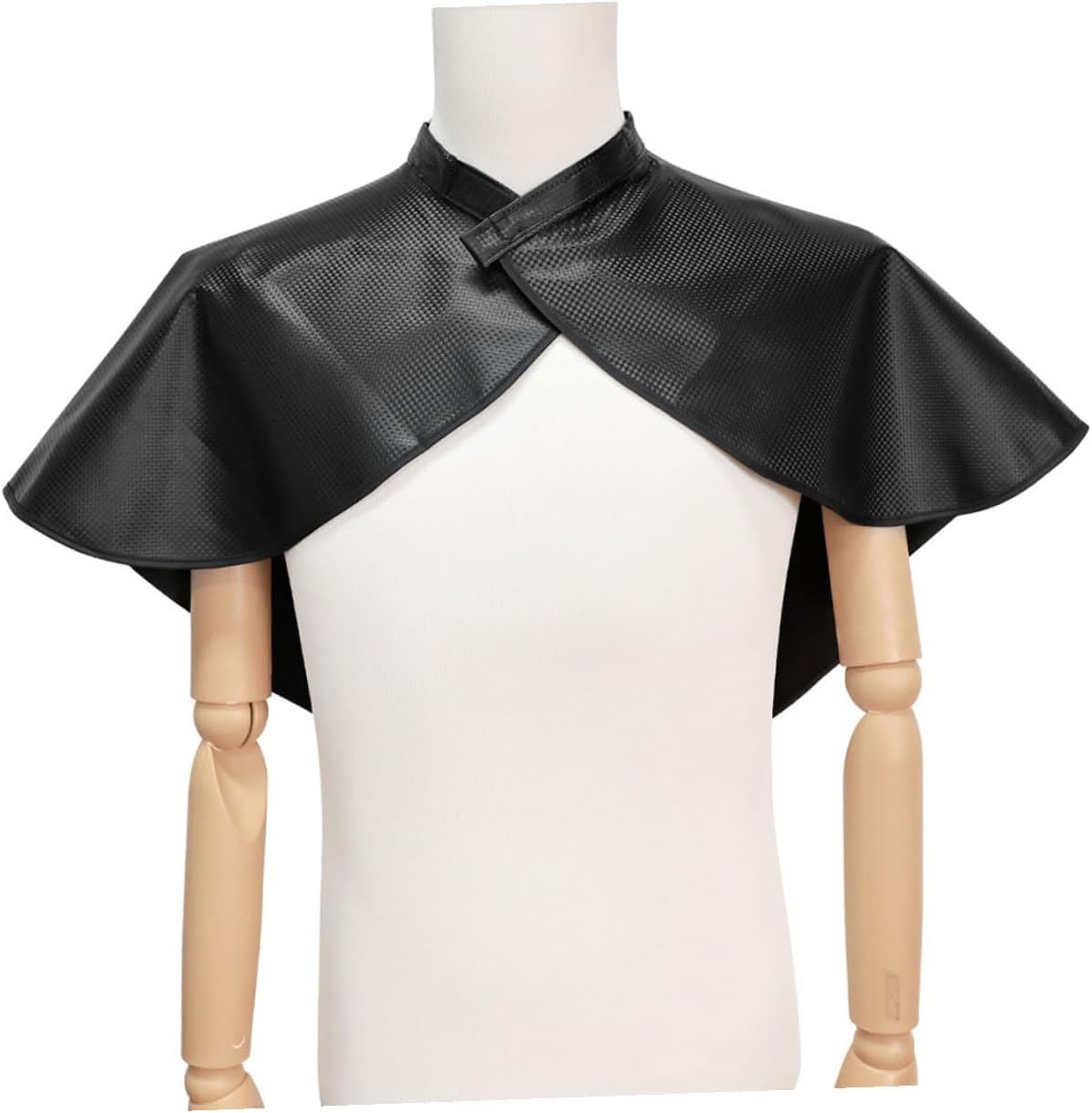 Ciieeo Hair Coloring Cape 2pcs Waterproof Salon Hair Dye Apron for Adults Hairdresser Styling and Shampoo Use Black