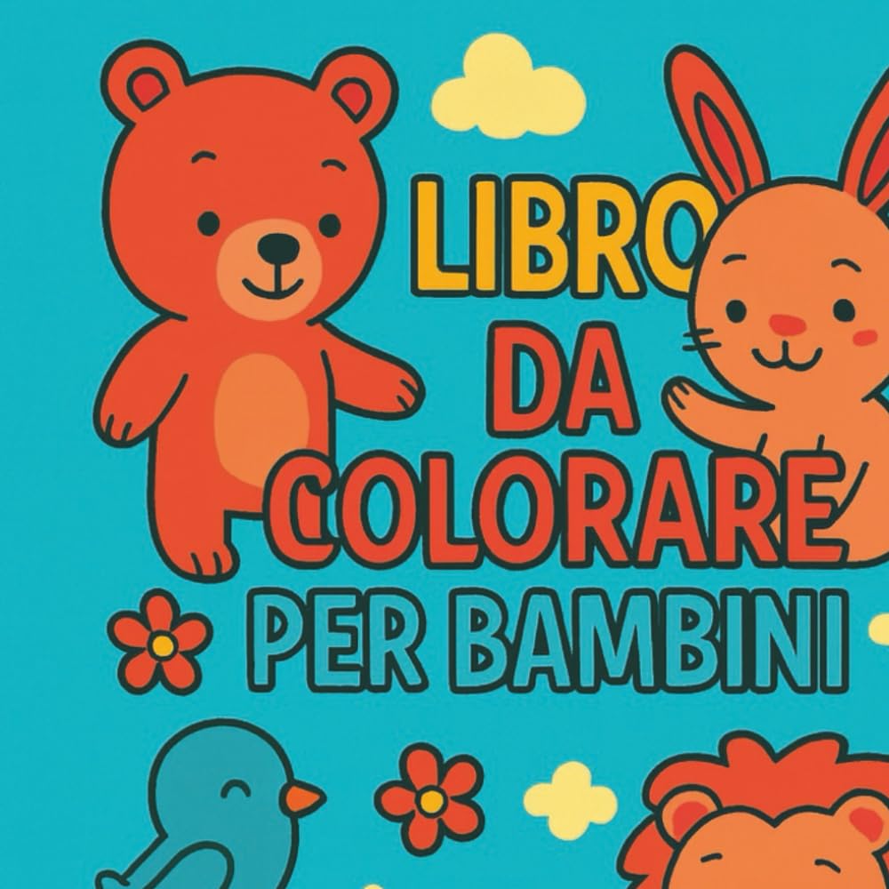 LIBRO DA COLORARE PER BAMBINI