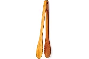 Norpro Bamboo Tongs - Perfect for Culinary Dexterity and Kitchen Versatility