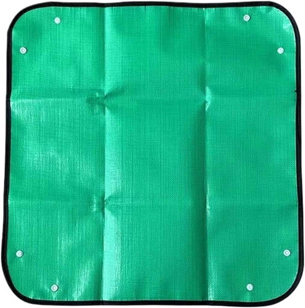 ESESE Foldable Plant Repotting Mat Garden Potting Pad Tray, Waterproof Planting For Flowerpot Transplanting Mixing Soil Tool For Indoor(66x66cm A normal)