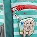Step by Step KIGA MAGS „Dog Lucky“, 1 Magnet-Applikation mit Karabinerhaken, Hund, Anhänger zur Individualisierung des Kindergartenrucksack KIGA MINI & KIGA Maxi, für Mädchen & Jungen, 12 + Monaten