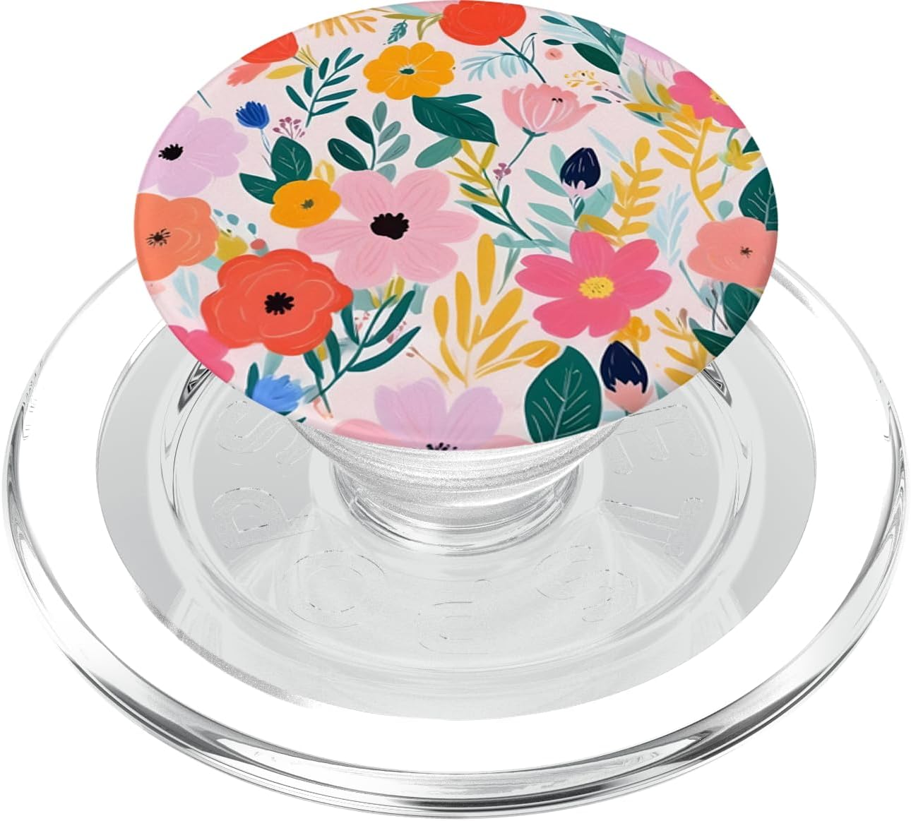 Garden Rose Floral PopSockets PopGrip for MagSafe
