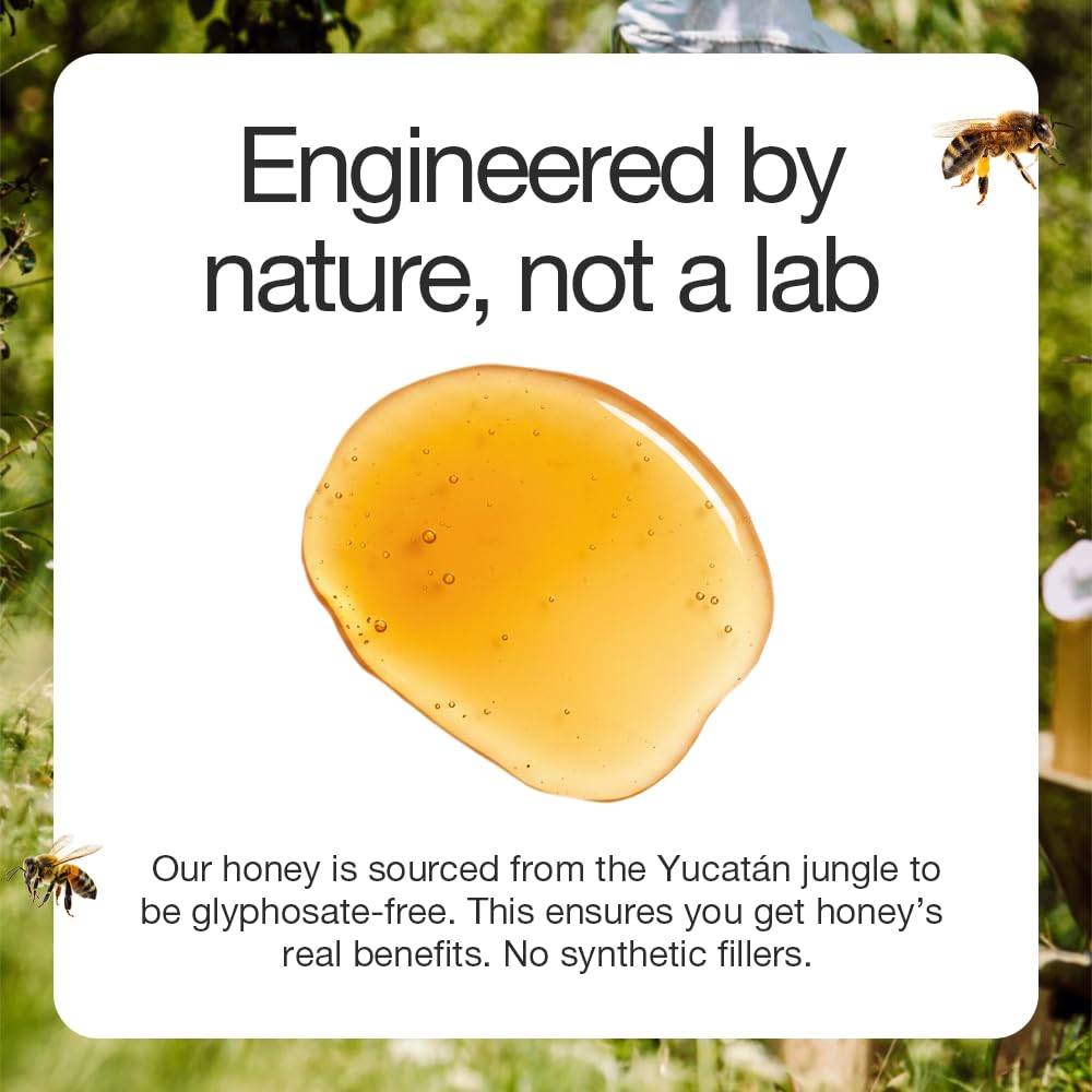 HNY+ Organic Honey Energy Gel with Electrolytes, Caffeine Free, 12ct — Amazon image 4