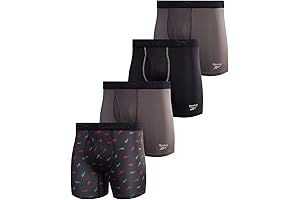 Men's Black Cordoncillo Boxer Briefs - Comfort & Quick Dry Underwear for Men