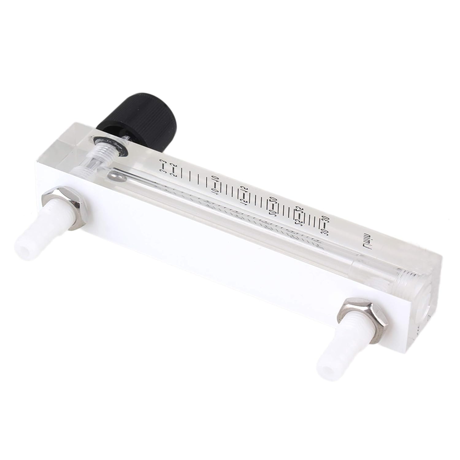 CNBTR 2pcs Acrylic 3-30LPM Flow Meter LZQ-7 for Oxygen Air Gas Measure Detect Part