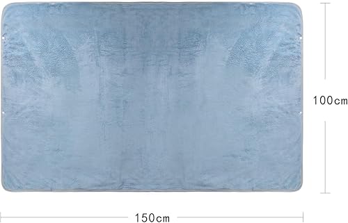 Vista 2 de ITODA Manta para llevar puesta, chal coral, poncho cálido, suave, para ver en frío, TV, sofá, silla, envoltura en casa, oficina, escuela, viajes