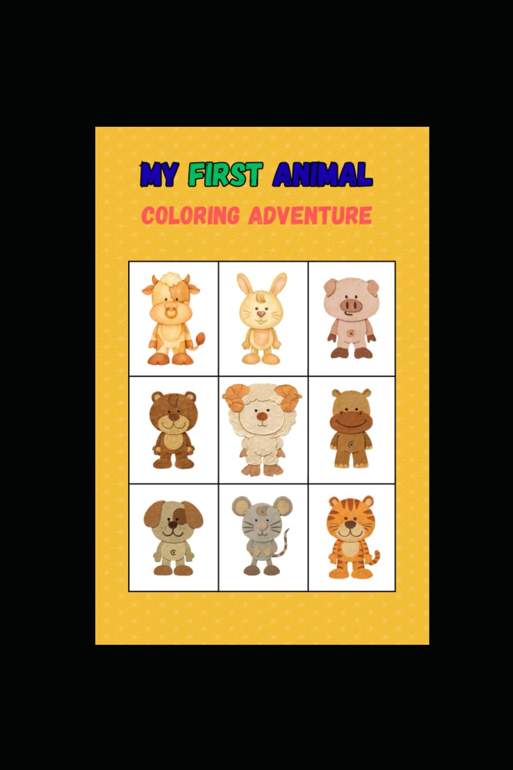 My First Animal Coloring Adventure