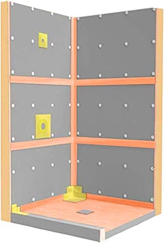 Miniatura 8 de Rollo de banda de membrana impermeabilizante, 30 mils de grosor, 5 pulgadas x 98.5 pies, capa inferior de suelo de azulejos, tela de polietileno