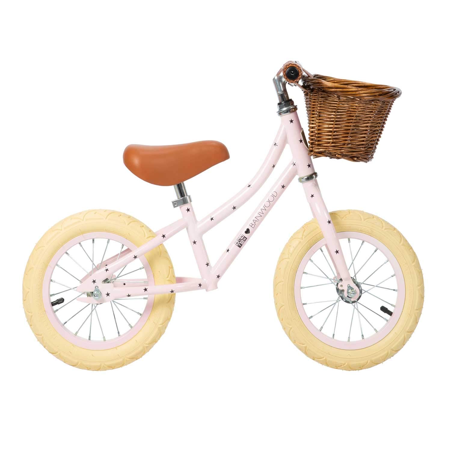 BanwoodLoopfiets First Go Bonton Roze