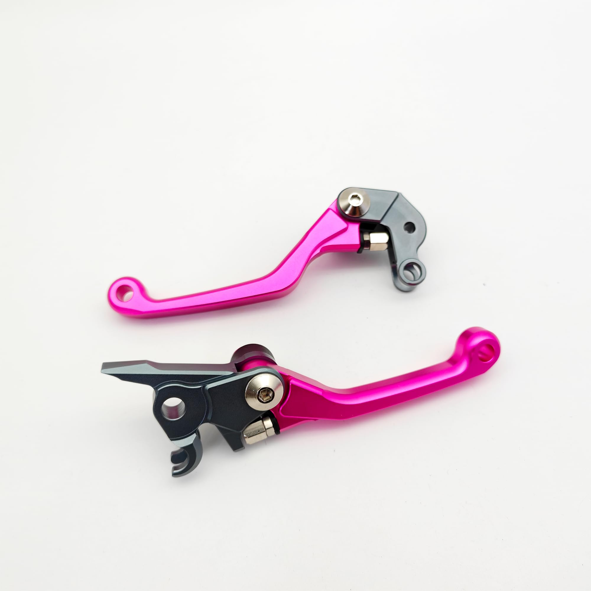 CNC Brake Clutch Lever Replacement for KTM SX SXS SXF EXC EXC-G XCW XCF 125-540 2004-2008 (Pink)