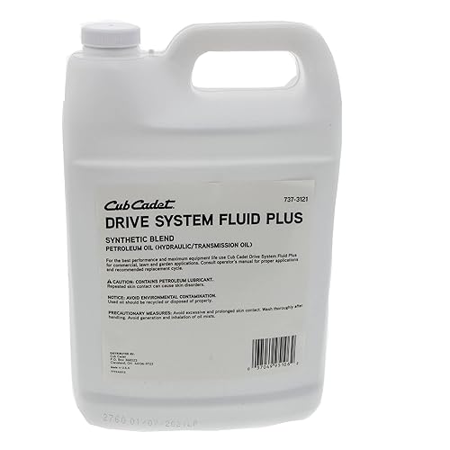 Miniatura 3 de CUB CADET 737-3121 Sistema de accionamiento de fluidos + Syn Blend Gal Z RZT SLT GT LT 1042 1045