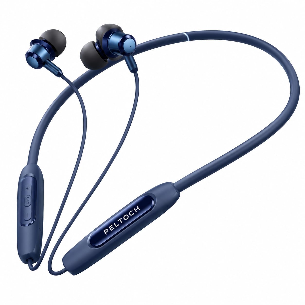 HD Stereo Sound Built-in Mic Long Battery Life Bluetooth Wireless Blue Neckband with Type-C Charging-picture-18