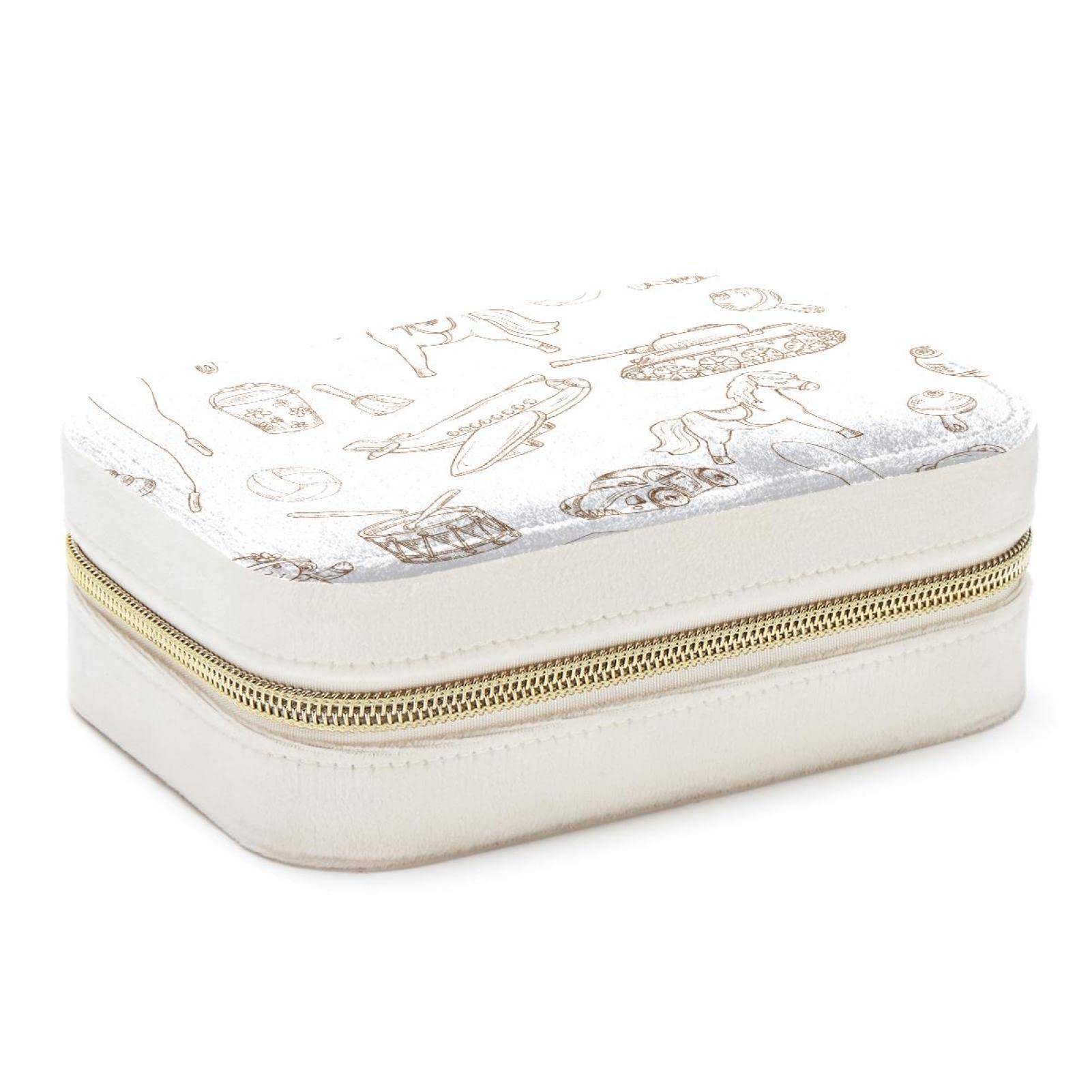 Boîte à bijoux de voyage portable idée cadeau idéale pour femmes et filles