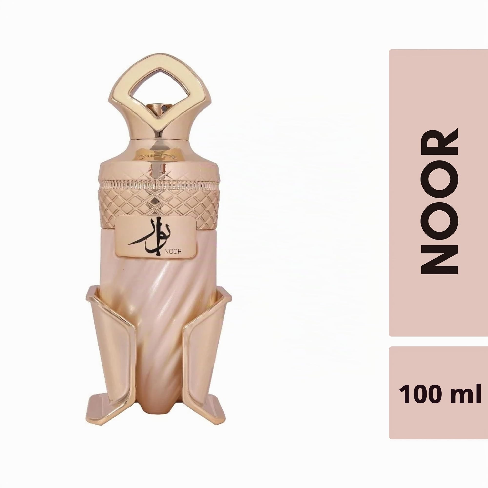 Riiffs Noor Parfüm Eau de Parfum 100 ml Damen I Süß Gourmand Duft mit Karamell & Vanille I Cremig warm blumig Moschus Parfum I Arabischer Duft langanhaltend I Edles Geschenk orientalischer Damenduft