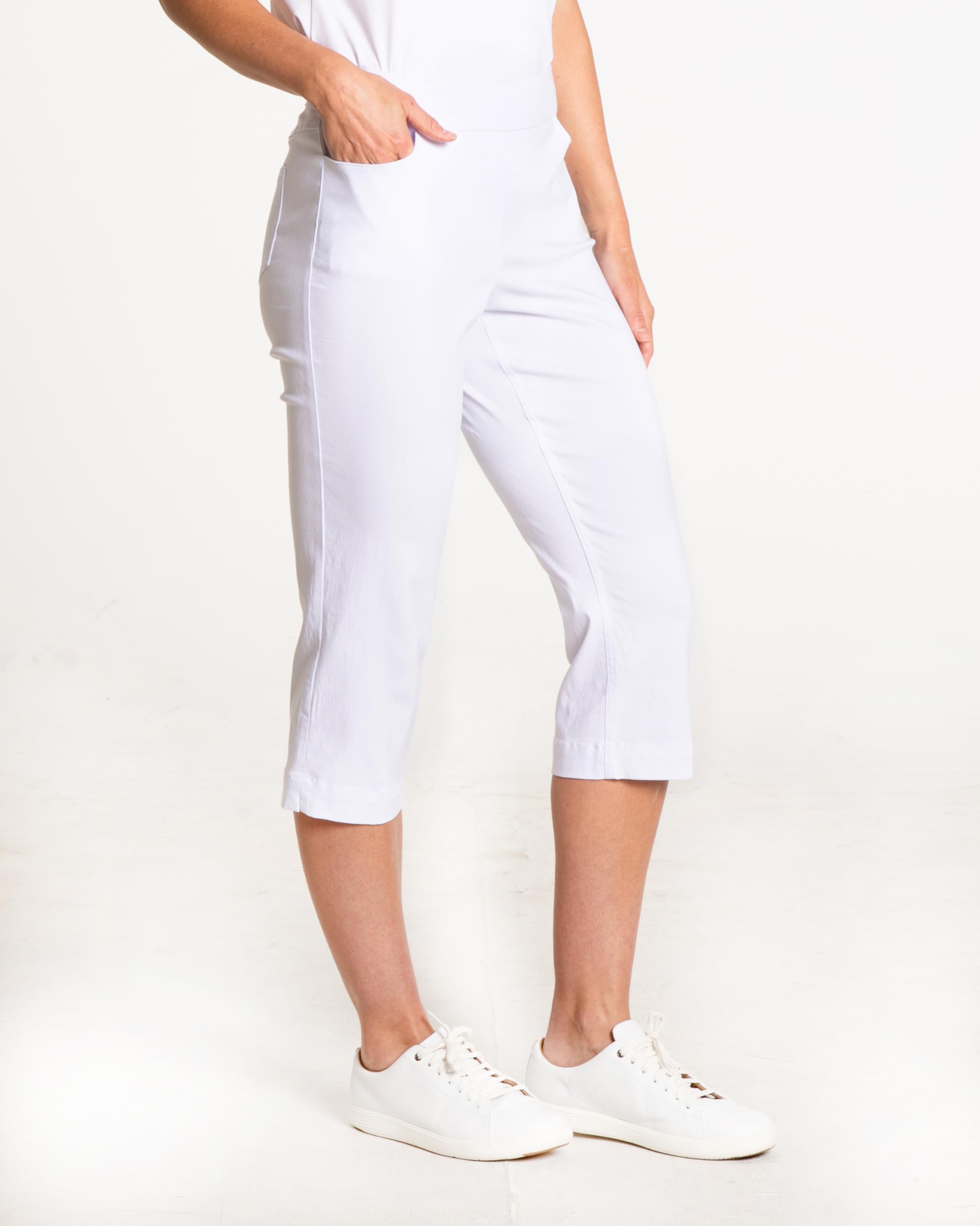 SLIM-SATION Damen Golf Capri Women's Caprihose