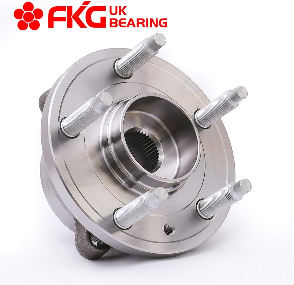 FKG 513275 Front or Rear Wheel Bearing Hub Assembly fit for 09-16 Ford Flex, 10-16 Ford Taurus (excluding SHO or Police Models), 09-16 Lincoln MKS, 10-16 Lincoln MKT, 5 Lugs