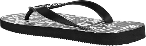 Versace Jeans Couture - Chanclas para hombre, color negro