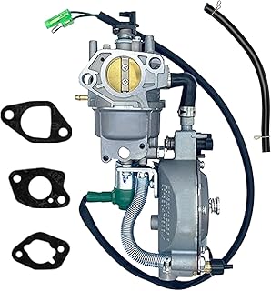 Dual Tri Fuel Generator Carburetor LPG CNG Propane Conversion Kit Fits for 301cc 337cc 389cc 420cc 439cc 459cc GX340 GX390 188F 190F 5-8KW Generator Upgrade Parts