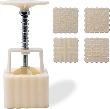 Moon Cake Making Set - 16 Patterns Total