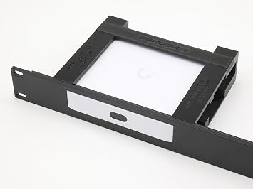 Rack Mount for Ubiquiti UXG MAX/UCG Ultra/UCG-MAX Cloud Gateway Max Injection Molded Front and 3D Printed Rear arms 19inch 1U