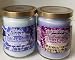 Smoke Odor Exterminator 13 oz Jar Candles Assortment Two Fragrances Bundle Blue Serenity/Lavender with Chamomile.