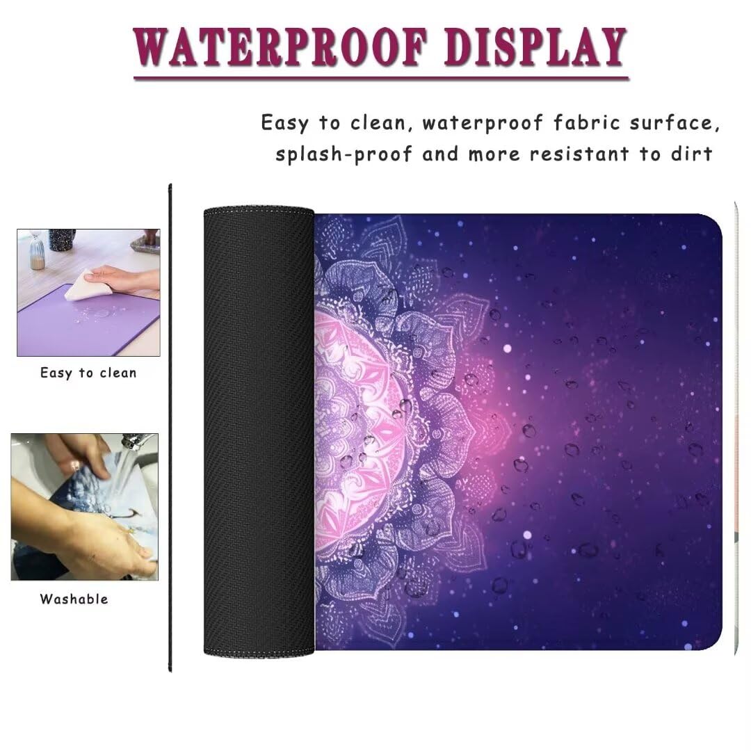 Alfombrilla Ratón Design Art, Mousepad Alfombrilla Raton Gaming XXL 1400x800x4mm Mouse Desk Mat Gamer para Gaming, Tapete Escritorio Mujer Almohadilla Raton Mouse Pad Base de Goma Antideslizante S-315