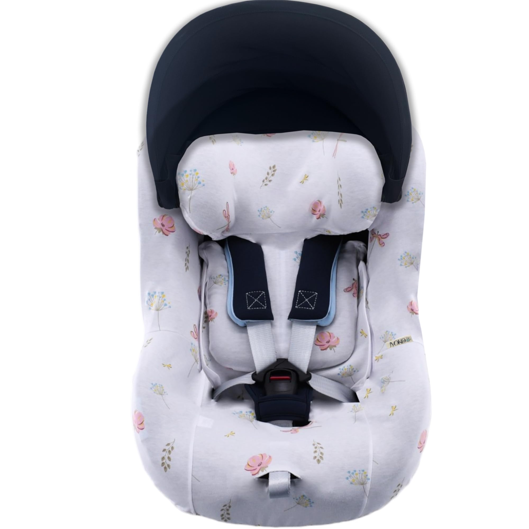 JYOKO Funda Compatible con Cybex Sirona T Cozy, algodón orgánico